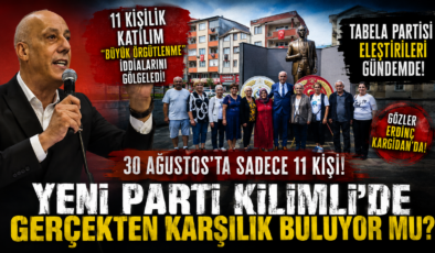 KİLİMLİ’DE YENİ PARTİ’YE 30 AĞUSTOS ŞOKU!
