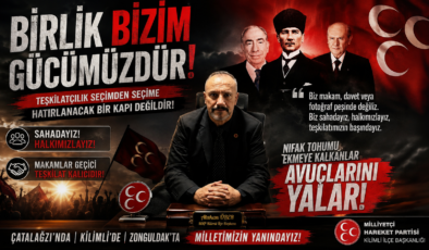 Teşkilatçılık Seçimden Seçime Hatırlanacak Bir Görev Değildir