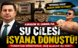 KİLİMLİ’DE SUSUZLUK İSYANI