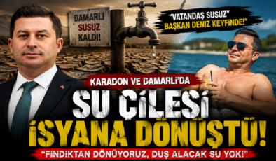 KİLİMLİ’DE SUSUZLUK İSYANI