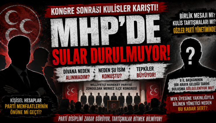 MHP’DE SULAR DURULMUYOR! KONGRE SONRASI KULİSLER KARIŞTI