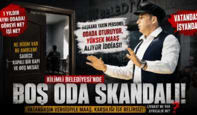 “BAŞKANIN ÇOCUKLUK ARKADAŞI MI? BELEDİYEDE ‘AYRICALIK’ İDDİASI!”