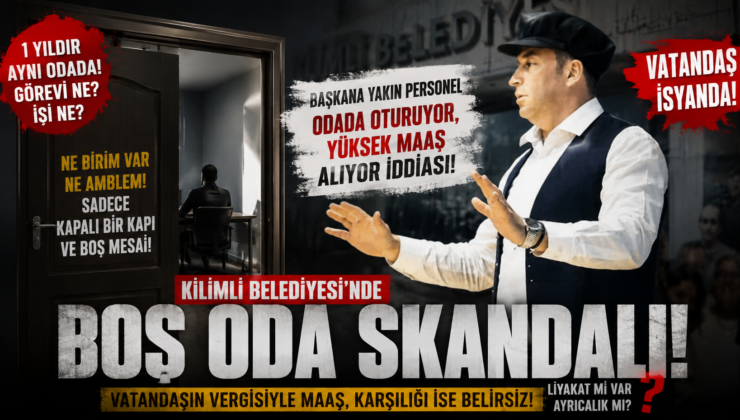 “BAŞKANIN ÇOCUKLUK ARKADAŞI MI? BELEDİYEDE ‘AYRICALIK’ İDDİASI!”