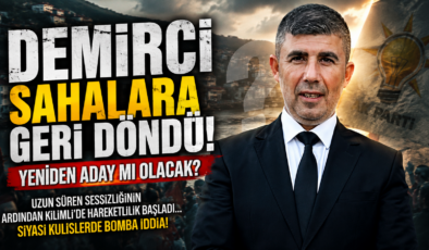 KİLİMLİ’DE SİYASİ DENGELER DEĞİŞİYOR MU? DEMİRCİ SAHAYA İNDİ