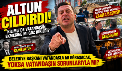 ALTUN ÇILDIRDI! KİLİMLİ’DE VATANDAŞIN EKMEĞİNE Mİ GÖZ DİKİLDİ?