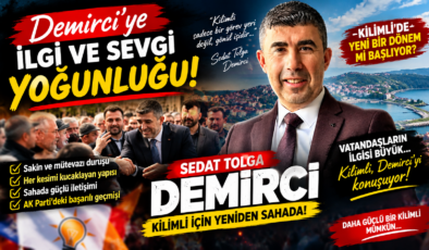 DEMİRCİ’YE İLGİ VE SEVGİ YOĞUNLUĞU!