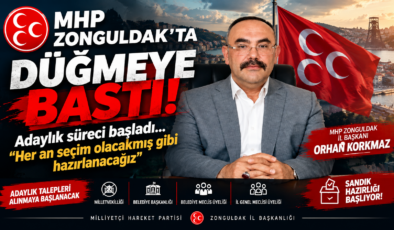 MHP ZONGULDAK’TA DÜĞMEYE BASTI!