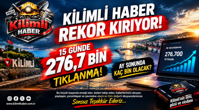 KİLİMLİ HABER REKOR KIRIYOR!