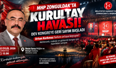 MHP ZONGULDAK’TA KURULTAY HAVASI! DEV KONGREYE GERİ SAYIM BAŞLADI