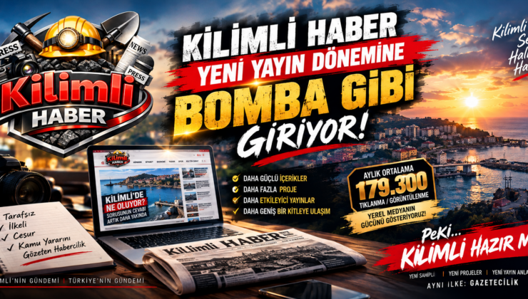 KİLİMLİ HABER YENİ YAYIN DÖNEMİNE BOMBA GİBİ GİRİYOR!