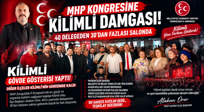 MHP’DE KİLİMLİ FARKI! ATAKAN ÖRER’DEN DİĞER İLÇELERE KATILIM DERSİ
