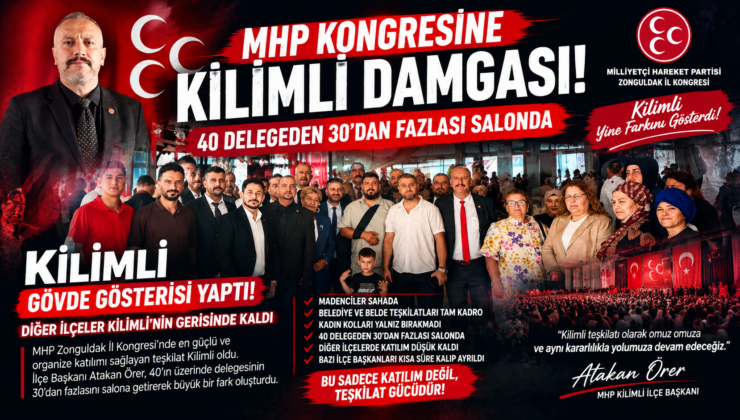 MHP’DE KİLİMLİ FARKI! ATAKAN ÖRER’DEN DİĞER İLÇELERE KATILIM DERSİ