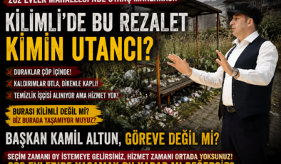 202 EVLER’DE REZALET! BAŞKAN KAMİL ALTUN BU GÖRÜNTÜLERİ GÖRDÜ MÜ?