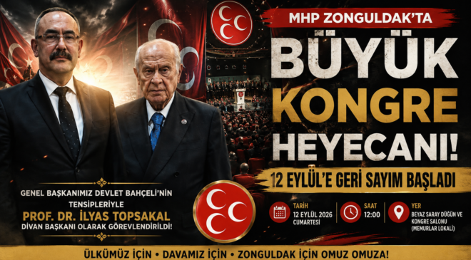 MHP’DE  BÜYÜK KONGRE GERİ SAYIM BAŞLADI