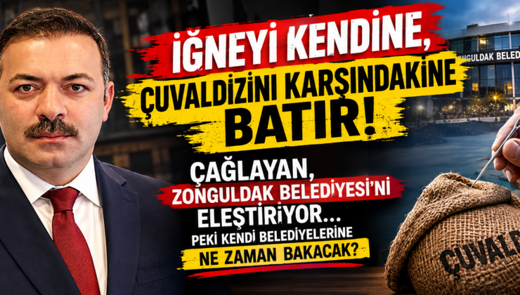 İĞNEYİ KENDİNE, ÇUVALDIZINI KARŞINDAKİNE BATIR!