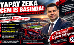 YAPAY ZEKÂ CEM İŞ BAŞINDA!