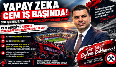 YAPAY ZEKÂ CEM İŞ BAŞINDA!