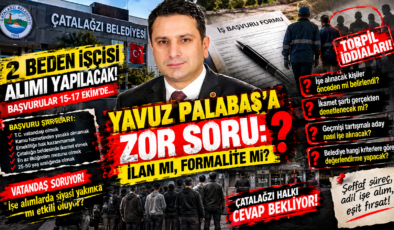 YAVUZ PALABAŞ’A ZOR SORU: İLAN MI, FORMALİTE Mİ?