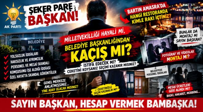 ŞEKER PARE BAŞKAN! AŞK BAŞKA, SİYASET BAŞKA, HESAP VERMEK BAMBAŞKA!