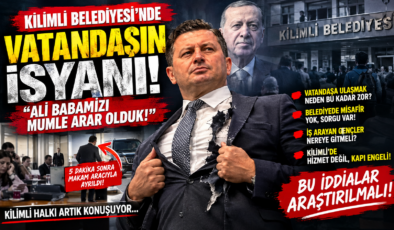 KİLİMLİ BELEDİYESİ’NDE VATANDAŞIN İSYANI! “ALİ BABAMIZI MUMLE ARAR OLDUK!”
