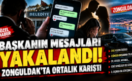 BAŞKANIN MESAJLARI YAKALANDI! ZONGULDAK’TA ORTALIK KARIŞTI