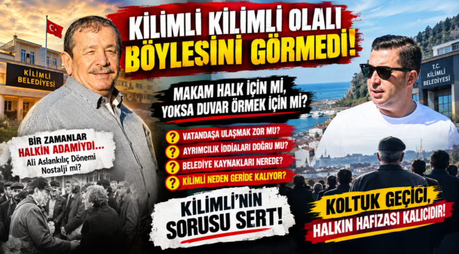 KİLİMLİ KİLİMLİ OLALI BÖYLESİNİ GÖRMEDİ!