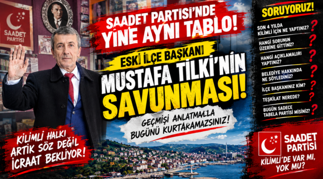 TİLKİ KENDİNCE SAVUNMA YAPTI! PEKİ KİLİMLİ İÇİN SON 4 YILDA NE YAPTINIZ?