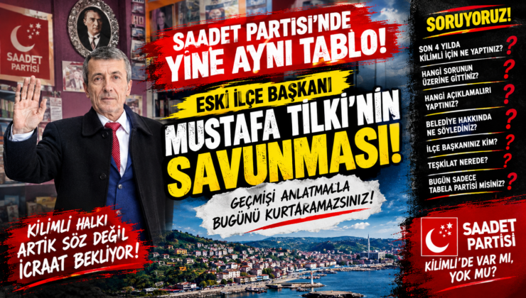 TİLKİ KENDİNCE SAVUNMA YAPTI! PEKİ KİLİMLİ İÇİN SON 4 YILDA NE YAPTINIZ?
