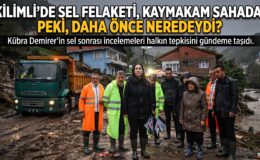 KİLİMLİ’DE SEL FELAKETİ, KAYMAKAM SAHADA! PEKİ, DAHA ÖNCE NEREDEYDİ?