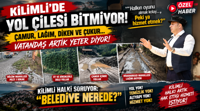 ÇAMUR, LAĞIM, DİKEN VE ÇUKUR… VATANDAŞ “ARTIK YETER!” DİYOR