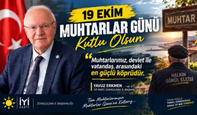 ERKMEN: “MUHTARLARIMIZ DEVLET İLE VATANDAŞ ARASINDAKİ EN GÜÇLÜ KÖPRÜDÜR”