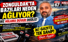 ZONGULDAK’TA BAZILARI NEDEN AĞLIYOR? BİZ AĞLAMA DUVARI DEĞİLİZ!