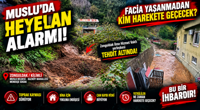 MUSLU’DA HEYELAN ALARMI! VAKIF YERLEŞKESİ BÜYÜK TEHLİKE ALTINDA