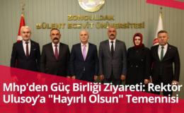 Mhp’den Güç Birliği Ziyareti: Rektör Ulusoy’a “Hayırlı Olsun” Temennisi