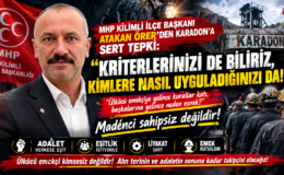 ÖRER’DEN SERT TEPKİ: “KRİTERLERİNİZİ DE BİLİRİZ, KİMLERE NASIL UYGULADIĞINIZI DA!”