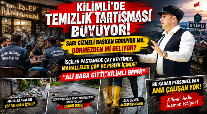 SARI ÇİZMELİ BAŞKAN GÖRÜYOR MU, GÖRMEZDEN Mİ GELİYOR?
