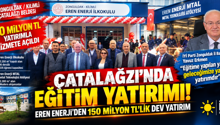 ERKMEN: “GELECEĞİMİZE YATIRIM YAPIYORUZ”