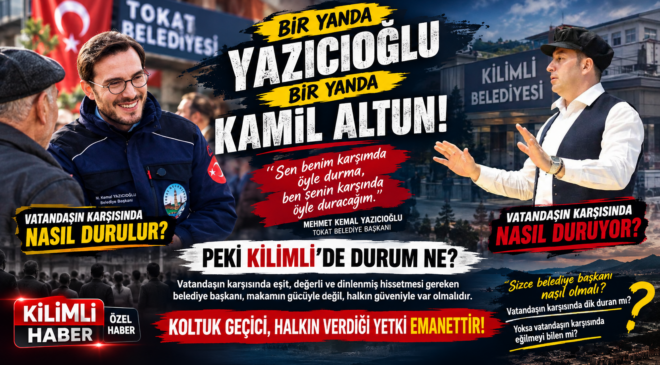 BİR YANDA YAZICIOĞLU, BİR YANDA KAMİL ALTUN!