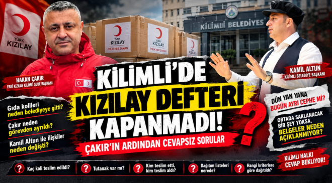 KİLİMLİ’DE KIZILAY DEFTERİ KAPANMADI!
