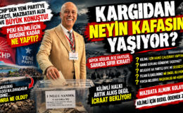 KARGIDAN NEYİN KAFASINI YAŞIYOR?