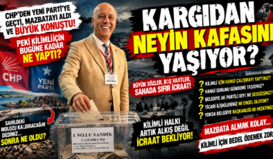 KARGIDAN NEYİN KAFASINI YAŞIYOR?