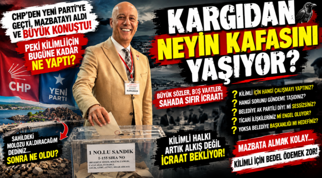KARGIDAN NEYİN KAFASINI YAŞIYOR?